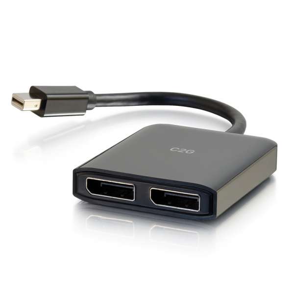 Picture of C2G 54292 Mini Displayport to HDMI Monitor Splitter with 2 Port MST Hub