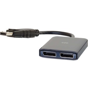 Picture of C2G 54293 Displayport to HDMI Monitor Splitter - 2 Port 4K MST Hub