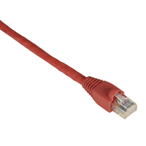 Black Box EVNSL6430001 Gigatrue Category 6 Channel 550MHz Patch Cable44 Red
