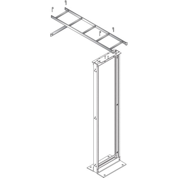 Picture of Black Box Network Services RM696 Rack-to-Wall Kit for Ladder Rack