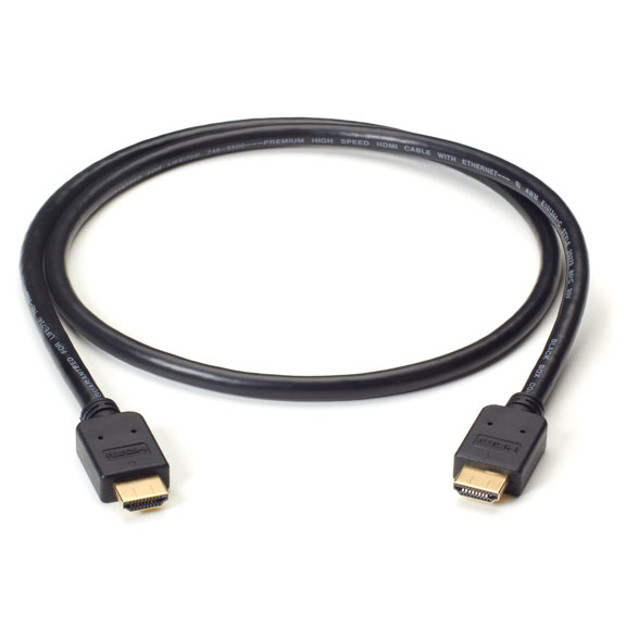 Black Box VCB-HDMI-005M 5 m Premium High Speed HDMI Cable with Ethernet