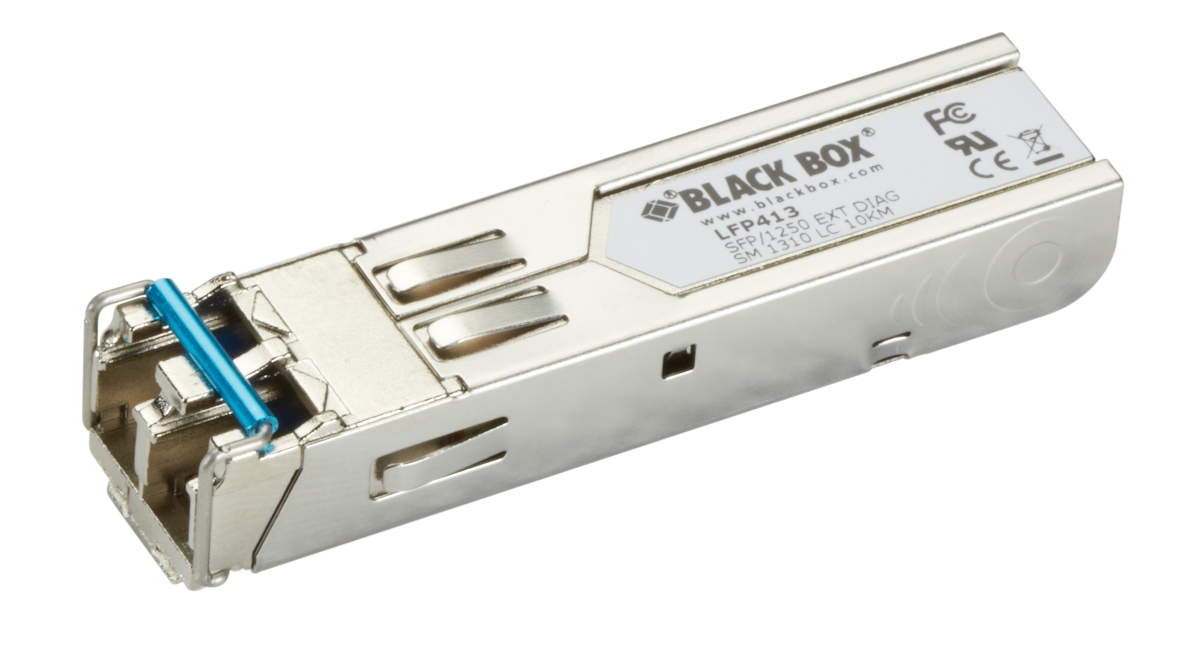 Black Box  SFP & 1250 Extended Diagnostics SM 1310nm Lc 10Km