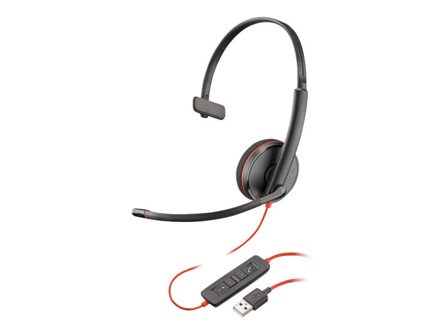 209744-104 Blackwire C3210 USB-A Headset - Black