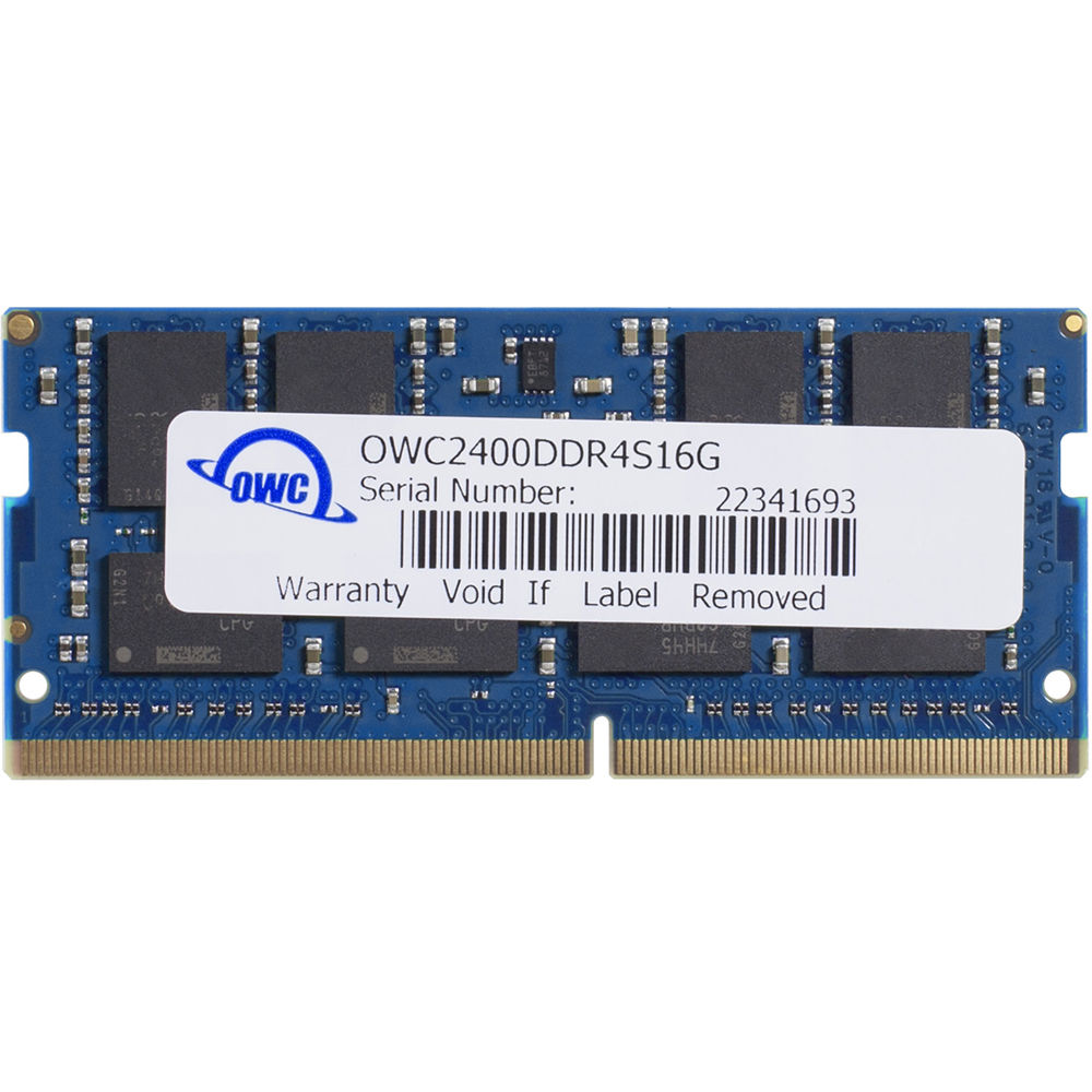Picture of Other World Computing OWC2400DDR4S32P 32GB DDR4 2400 MHz SODIMM Memory Upgrade Kit 2 x 16GB