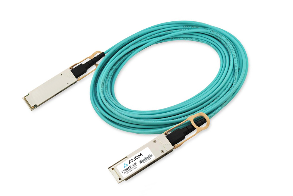 Picture of 10434-AX 5 m 100GBASE-AOC QSFP28 Extreme Compatible Active Optical Cable