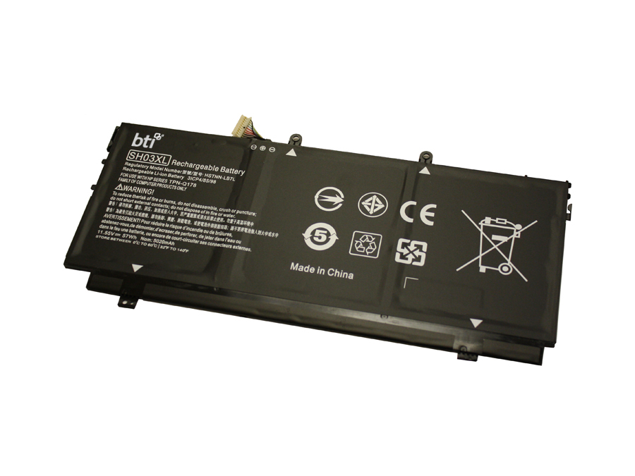 SH03XL-BTI Replacement Notebook Battery for HP Compaq Spectre X360 13-AC13-W SE