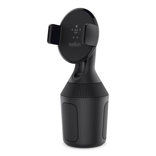 Car Cup Holder Mount for Smartphones - Black