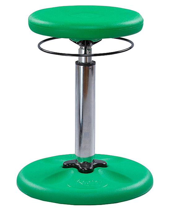 Picture of Kore Design KOR3102 14-19 in. Kids Adjustable Height Wobble Chair&#44; Green