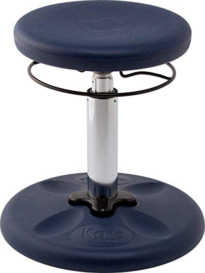 Picture of Kore Design KOR3104 14-19 in. Kids Adjustable Height Wobble Chair&#44; Dark Blue