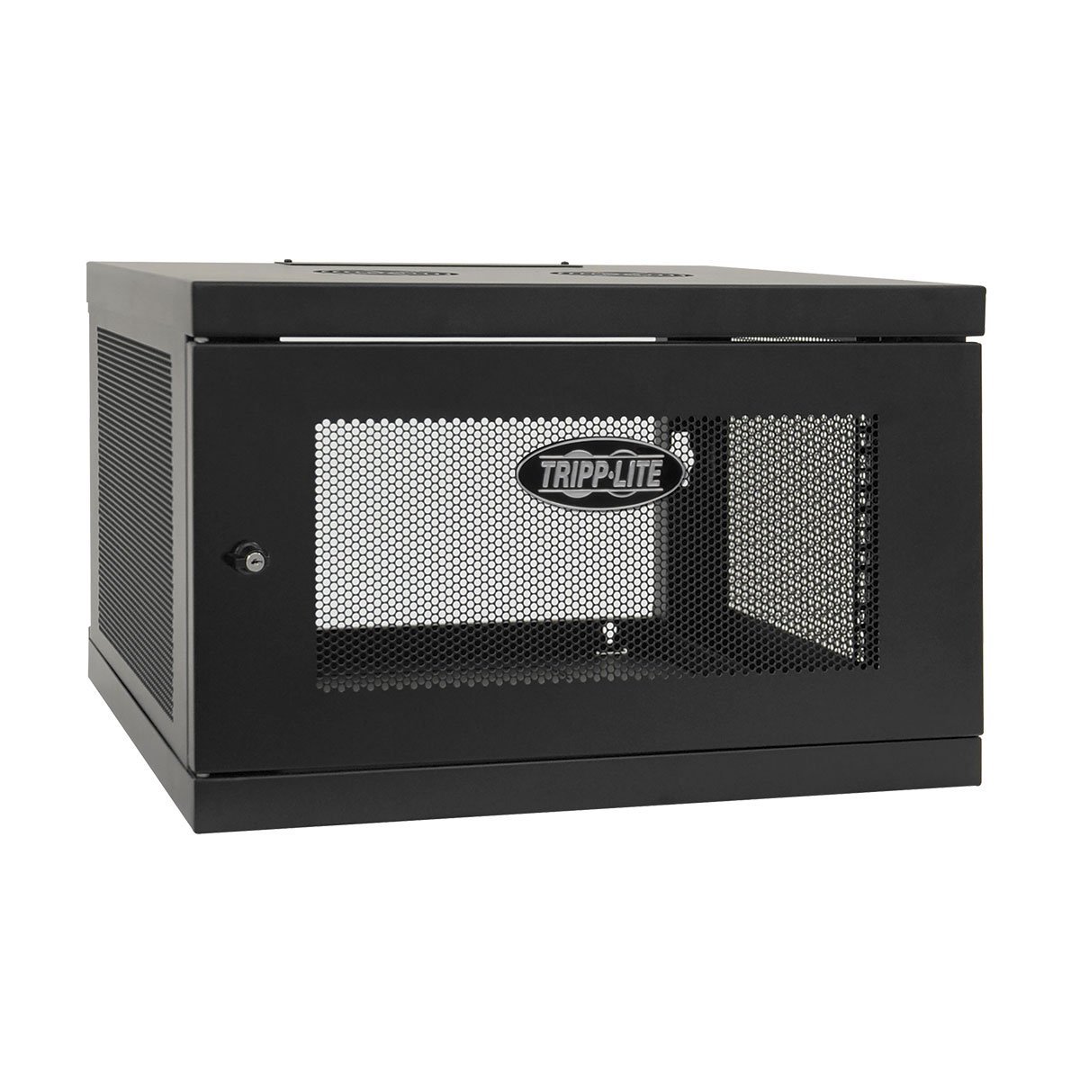 Tripp Lite SRW6UKD 6U Knock-Down Wall-Mount Rack Enclosure Cabinet with Doors & Slides