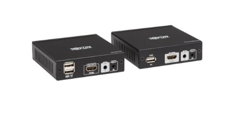 Picture of Tripp Lite B013-HU-4K 2 USB Ports 4K at 30 Hz HDMI HDBaseT KVM Console Extender over Cat6