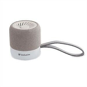 Americas 70232 Wireless Mini Bluetooth Speaker, White -  Verbatim