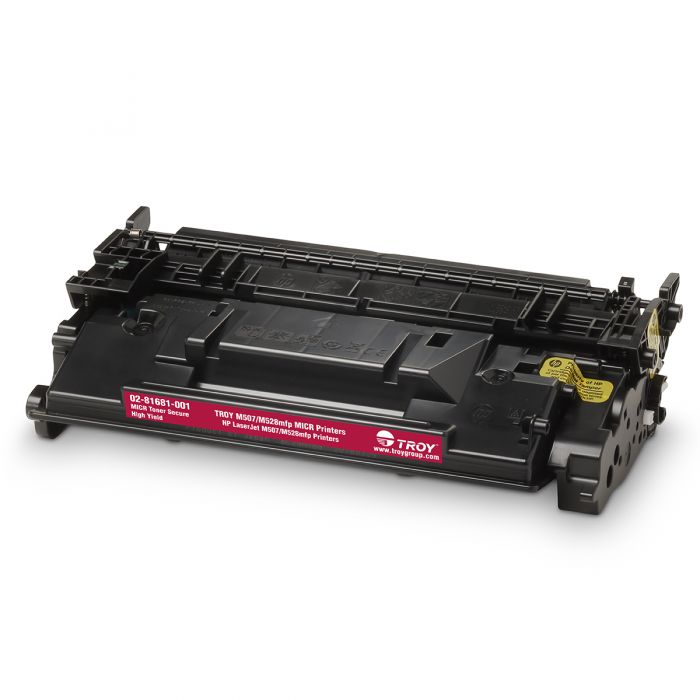 Picture of Troy Group 02-81681-001 M507 & M528 MICR Toner Secure High Yield Cartridge &#44; Estimated 10000