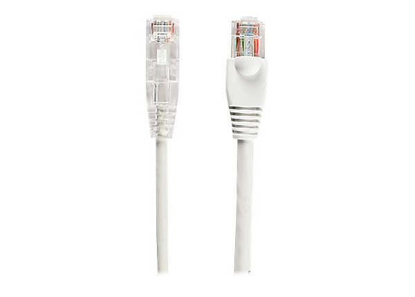 Black Box C6PC28-WH-07 7 ft. Slim Net CAT6 Patch UTP Network Cable, White