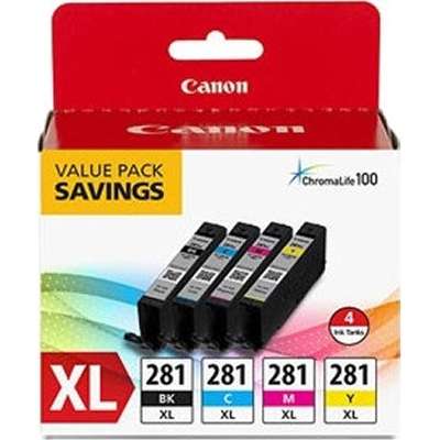 Picture of Canon 2037C005 Four Color Value Ink Cartridge