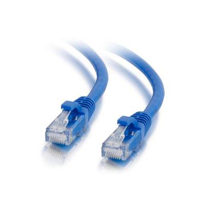 Picture of C2G 50877 50 ft. Cat6A Snagless Unshielded UTP Network Patch Ethernet Cable, Blue