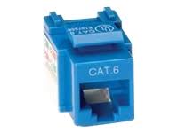 CAT6J-BL CAR5E RJ-45 Keystone Jack Network Connector
