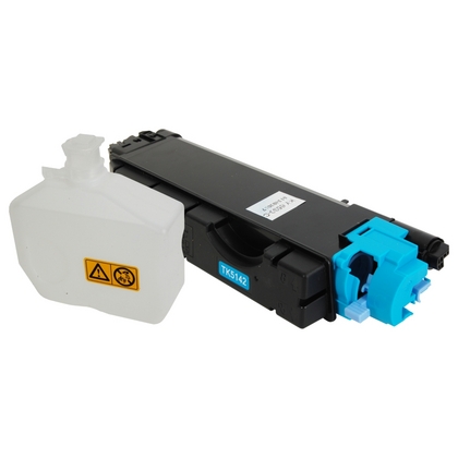 Picture of PCI Brand New Compatible Kyocera TK-5142C Cyan Toner Ctg 5K Yld for ECOSYS M6530cdn  M6030  P6130cdn Made in USA
