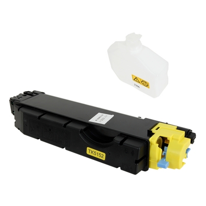Brand New Compatible Kyocera TK-5152Y Yellow Toner Ctg 10K Yld for ECOSYS M6035  M6535  P6035   P6535 Made in USA