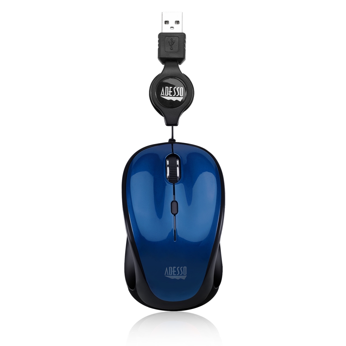 Picture of Adesso IMOUSES8L USB Illuminated Retractable Mini Mouse