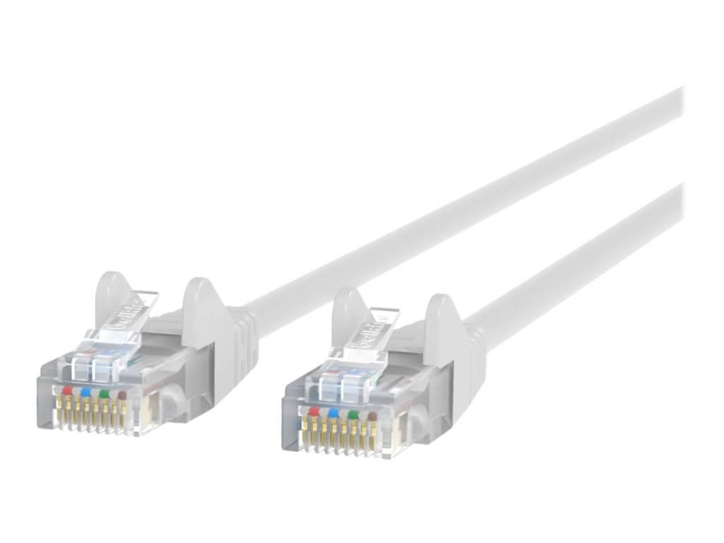 Picture of Belkin A3L980-05-WHT 5 ft. Cat 6 Network Cable&#44; White