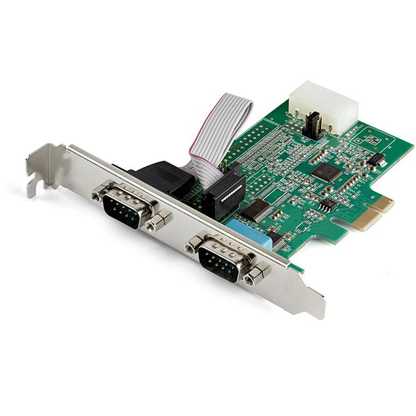 2 Port PCI Express RS232 Serial Adapter Card