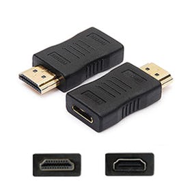 Picture of Add-On HDMI2HDMIFADPT HDMI Male to HDMI Female Black Adapter