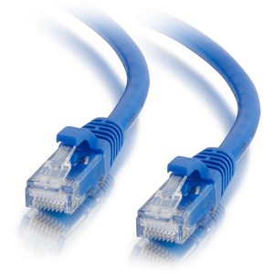 50879 100 ft. Cat6A Snagless Unshielded Twisted Pair Network Patch Ethernet Cable, Blue