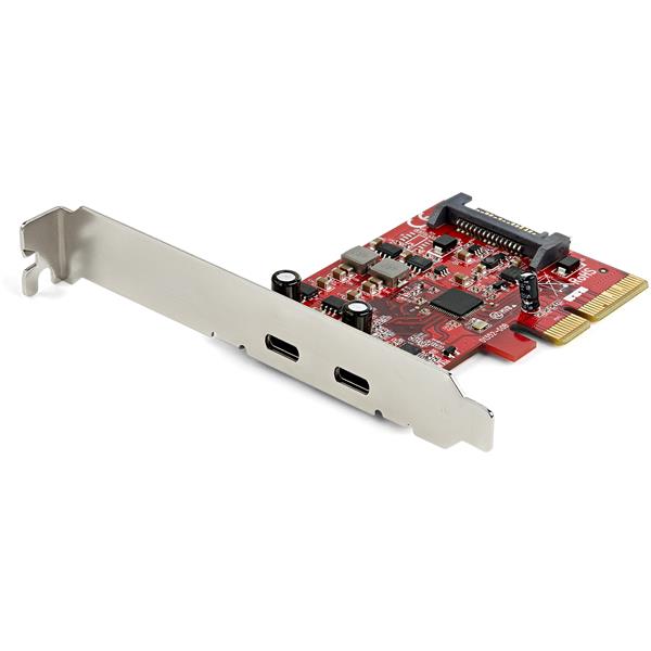 2-Port 10Gbps USB-C PCIe Card - USB 3.1 Gen 2 Type-C PCI Express Host Controller Add-On Card - Expansion Card -  EZGeneration, EZ3213649
