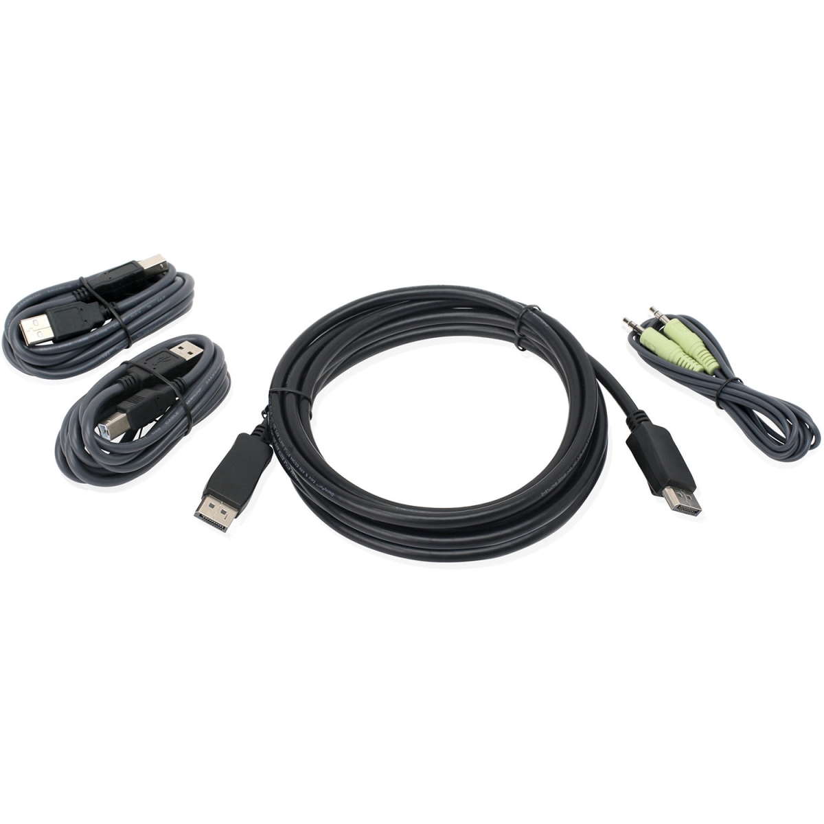 Picture of Iogear G2L903UTAA3 10 ft. DisplayPort - USB KVM Cable Kit with Audio