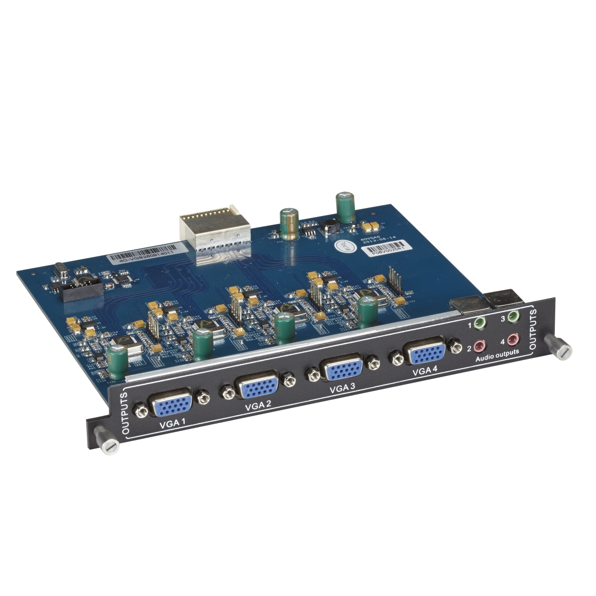 Picture of Black Box Network Services AVS-4O-VGA Modular Video Matrix Switcher Output Card for AVS800-16