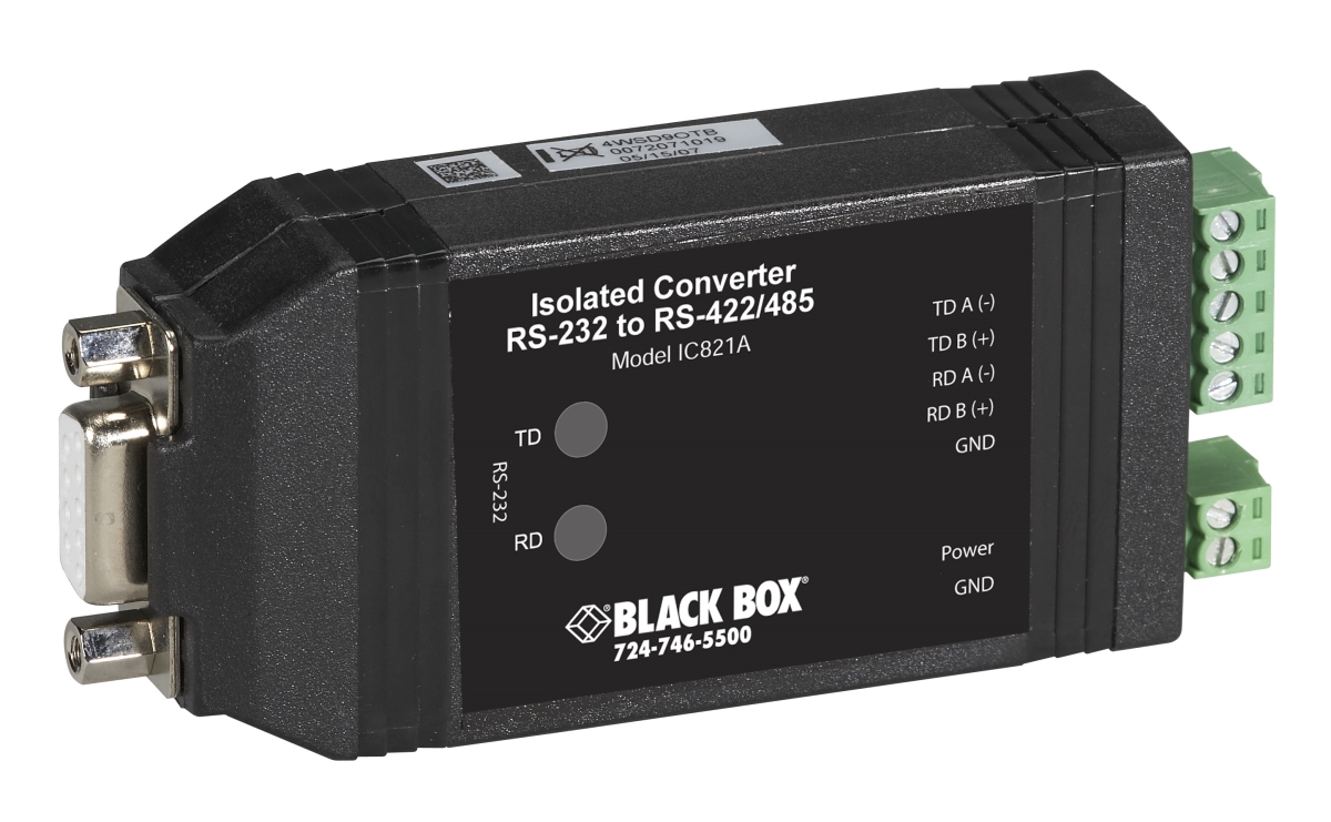 RS-232 to RS-422 & RS-485 Interface Converter
