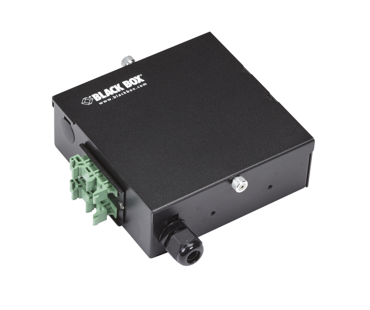 DIN Rail Fiber Enclosure 1-Slot Adapter