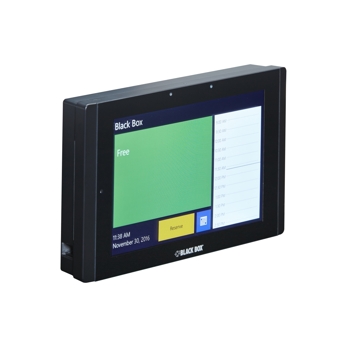 Picture of Black Box Network Services RS-TOUCH7-M 7 in. IN-Session Room Scheduler - On-Wall