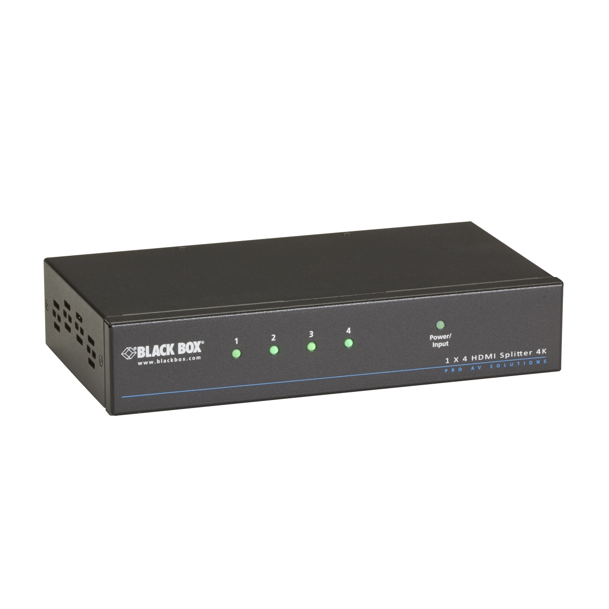 Picture of Black Box Network Services VSP-HDMI1X4-4K 4k HDMI Splitter 1 x 4 Distribute HDMI Video Resolutions