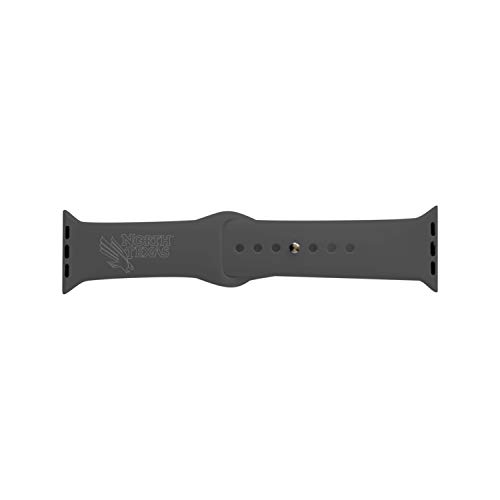 Picture of Centon Electronics OC-UNT-ABAB00A 42-44 mm University of North Texas Classic V1 Charcoal Matte Apple Watch Wrist Band