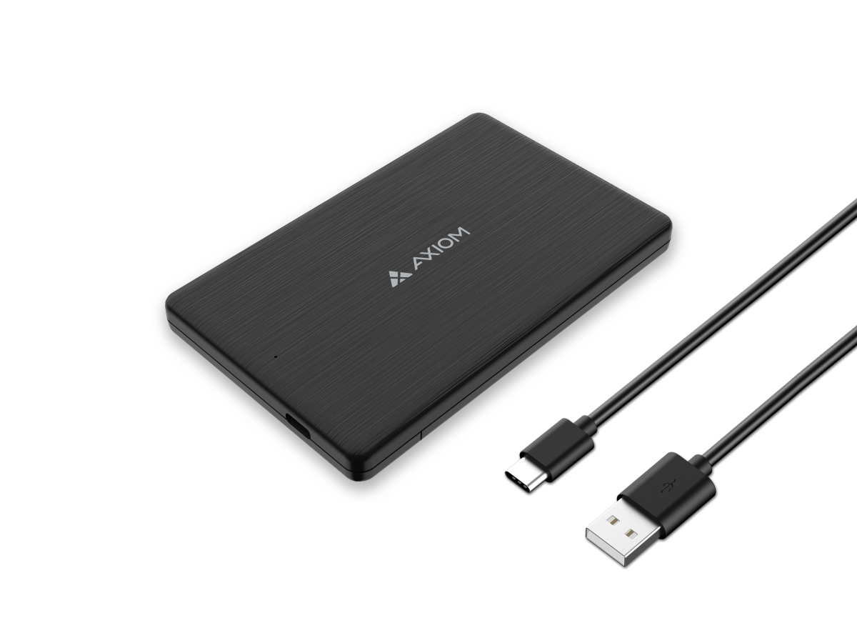 Picture of Axiom USBC31SSD6E1TB-AX 1TB USB-C 3.1 Generation 2 External Solid State Drive