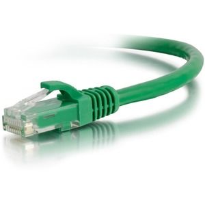 Picture of C2G 50795 35 ft. Cat6A Snagless Unshielded UTP Network Patch Ethernet Cable, Green