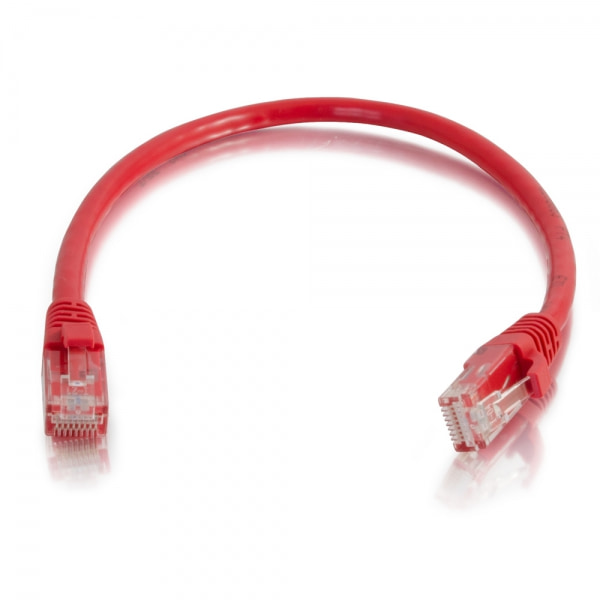 Picture of C2G 50811 20 ft. Cat6A Snagless Unshielded UTP Network Patch Ethernet Cable, Red