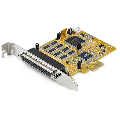 8-Port PCI Express RS232 Serial Adapter Card with PCIe RS232 Serial Card