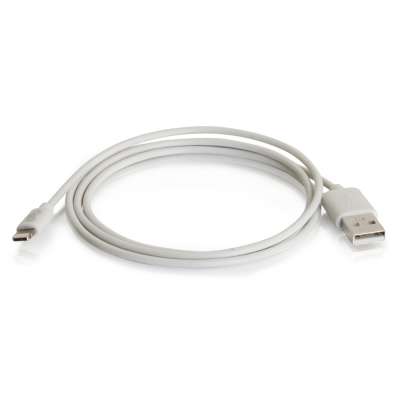 Picture of Add-On USB2LGTSL1MW 1 m USB 2.0 A Male to Lightning Male Cable - White