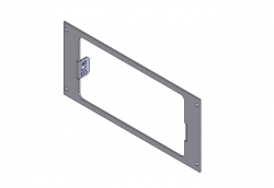 C-EB40-CCS-1P 4 in. Bracket Mounting Space