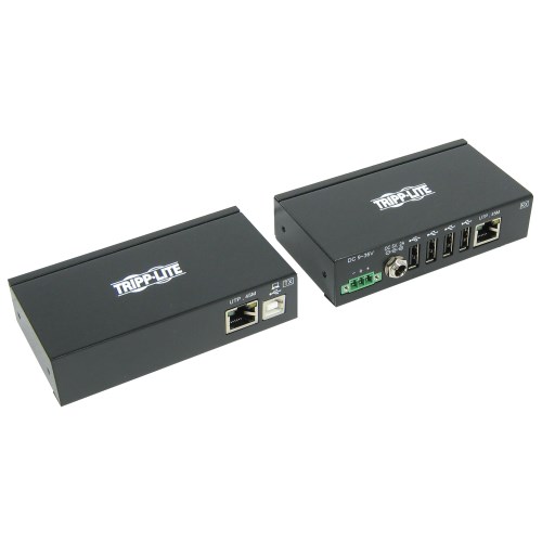 Picture of Tripp Lite B203-104-IND 150 ft. 4-Port Industrial USB over Cat6 Extender&#44; ESD Protection - PoC - USB 2.0 Mountable - TAA