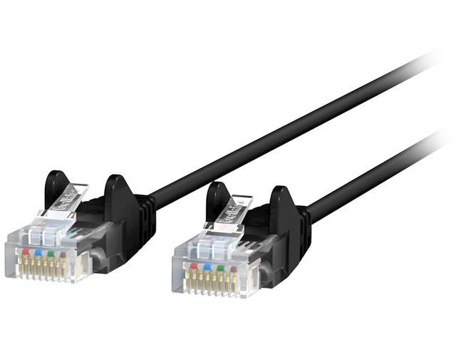 Picture of Belkin CE001B25-BLK-S 25 ft. Cat6 28AWG UTP Snagless Ethernet Patch Cable, Black
