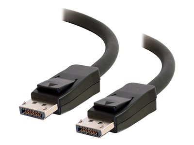 1 ft. DisplayPort Cable with Latches, Black