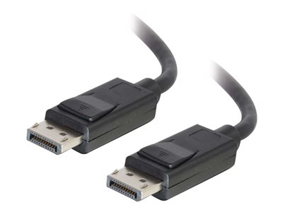 30 ft. DisplayPort Cable with Latches - Black