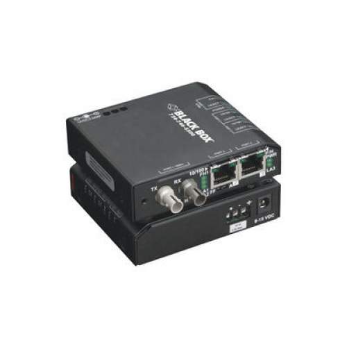 Picture of Black Box LBH100AE-H-SLC Fast Ethernet 100 MBPs Hardened Temperature Switch - 1310nm&#44; 15km & LC