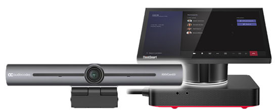 Picture of AudioCodes RXV100-B20-EU RXV100Hub Room System for Microsoft Team Room Bundle 20 - Including RXVCAM50 4K Camera for EU