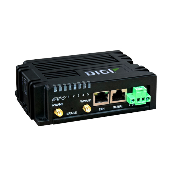 Picture of Digi International IX10-00G4 IX10 LTE Cat-4 3G & 2G Fallback Single Ethernet RS-232-485 Cellular Router with No Accessor