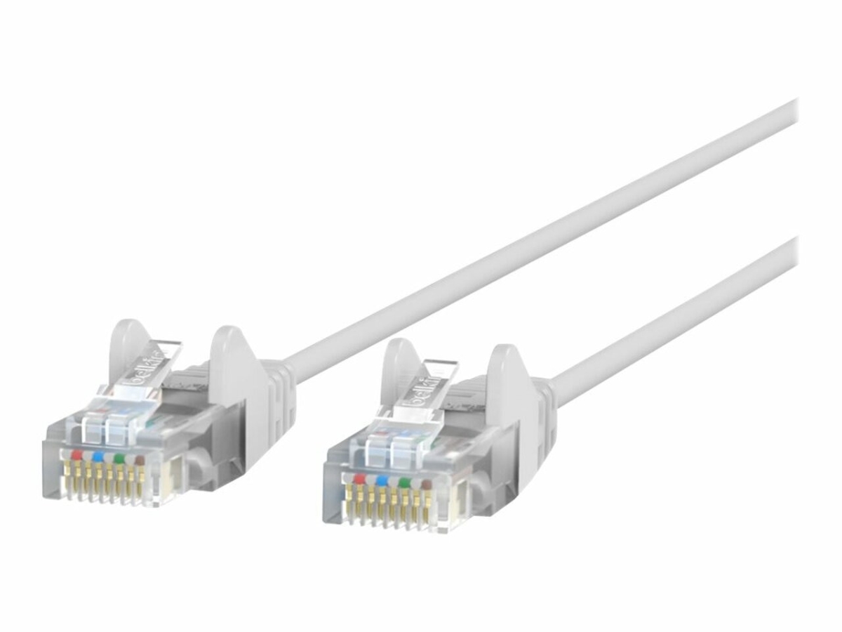 1 ft. Cat6 Slim 28AWG Cable, White